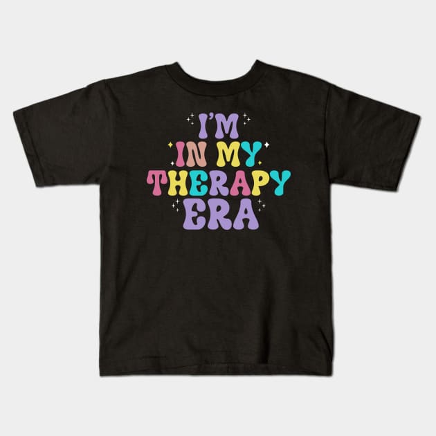 In my therapy era  Funny Therapist Tshirt, Future Therapist, Gift for Therapist, Kids T-Shirt by ahadnur9926